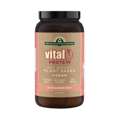Martin & Pleasance Vital Protein 100% Natural Plant Based (Pea Protein Isolate) Strawberry 500g